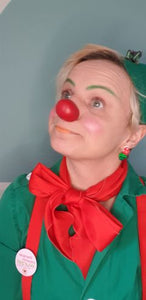 Clown "Wurzel" ist auf den Knirps gekommen - Nadja Neumann-Voß