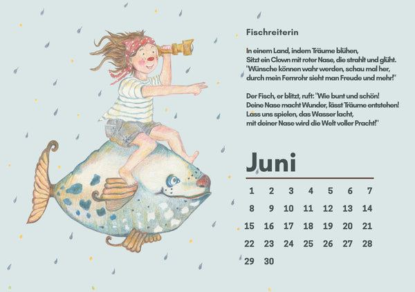 Kalender: "Humor für alle Jahre -Aus Liebe zur roten Nase"