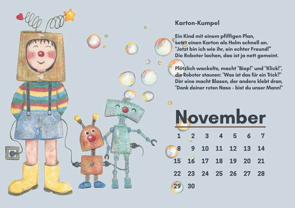 Kalender: "Humor für alle Jahre -Aus Liebe zur roten Nase"