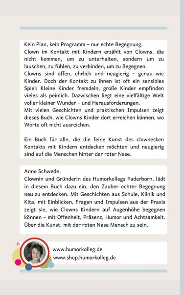 Clown im Kontakt mit Kindern - Zwischen Flüstern und Lauschen - Impulse für echte Begegnungen