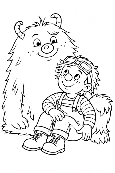 Der kleine Clown und seine Freunde: Ein kunterbuntes Malbuch für Kinder voller Fantasie, Freundschaft und Lebensfreude