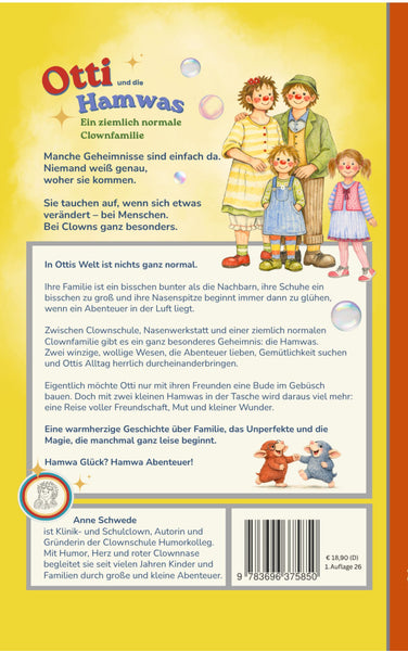 Buch: Otti und die Hamwas - Eine ziemlich normale Clownfamilie
