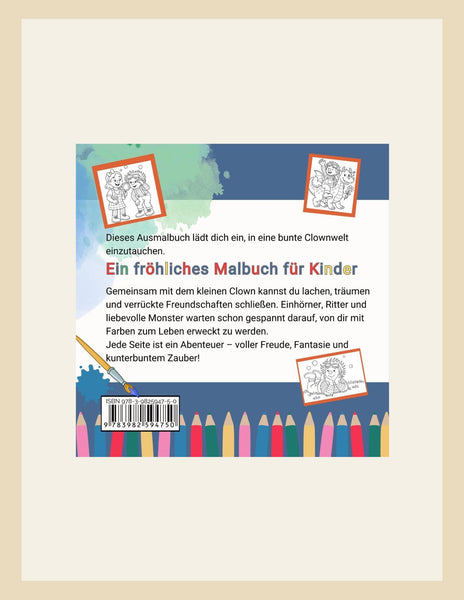 Fröhliches Malbuch für Kinder von Anne Schwede