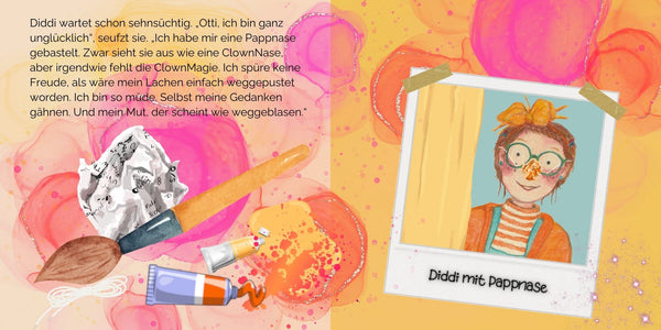 Ottilie PfefferMint Indeed - a clown at school