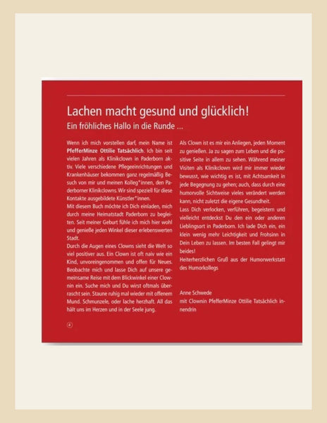 der roten Nase nach von Anne Schwede