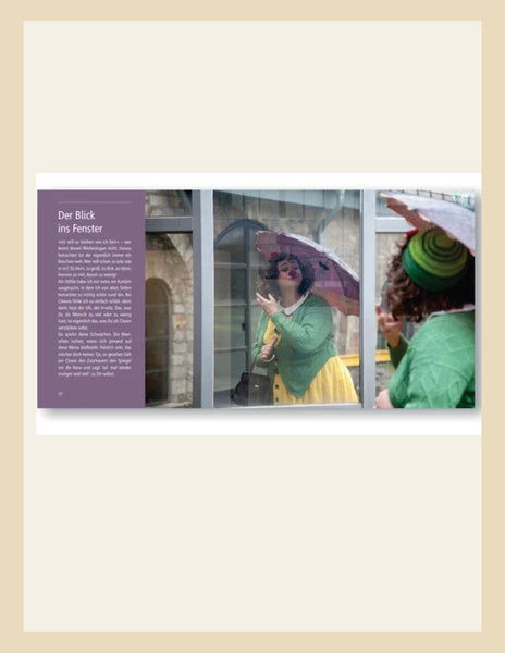 Clown im Spiegelbild
